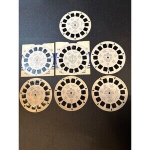 Vintage View-Master National Parks Lot 7 Reels